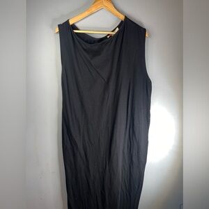 FP Beach Black Sleeveless Dress with pockets Size Small GUC